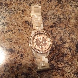 Rose Gold Fossil Watch